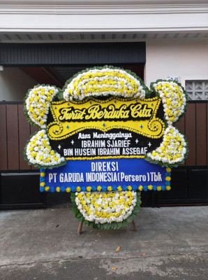 Papan Bunga Duka di Tihu